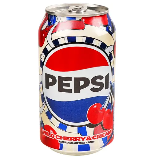 Напиток Pepsi Wild cherry&cream 0.355 л