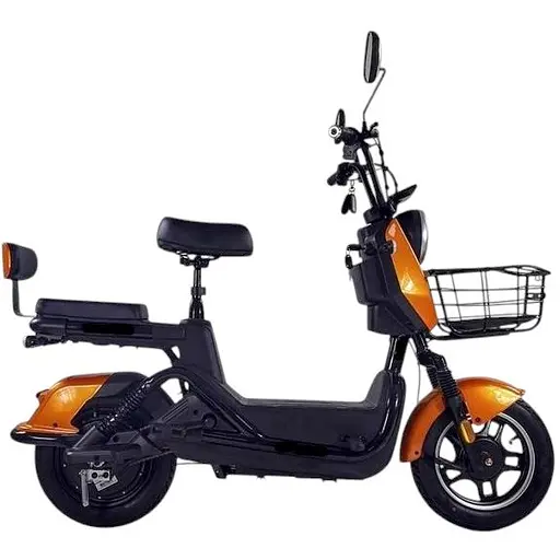 Електроскутер двомісний Crosser CR2 (500W, 60V, 20ah) помаранчевий - фото 3