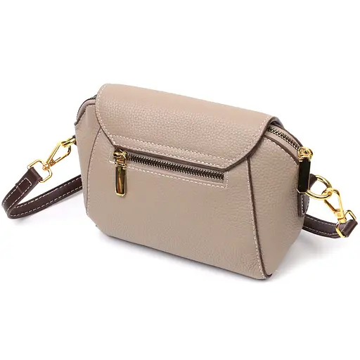 Женская компактная сумка Vintage из натуральной кожи 18х15х6.5 см sum0029026 - фото 2