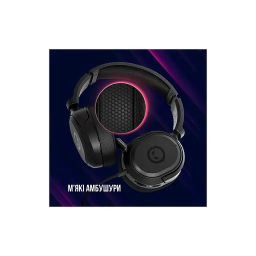 Навушники Lorgar Kaya 360 USB Black (LRG-GHS360) - фото 9