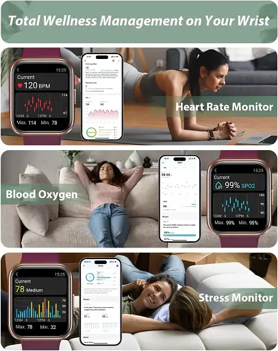 Розумний годинник Tensky з вбудованою Alexa - фото 4