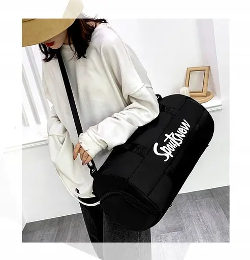 Спортивна сумка Edibazzar з відділами взуття, вологих речей 20L 46х24х24 см sum0023915 - фото 4