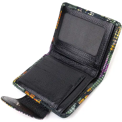 Жіночий шкіряний гаманець Canpellini 9х11.7х1 см acs0025507 - фото 4