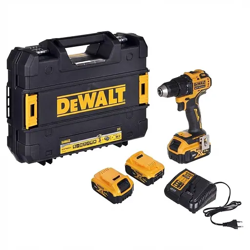 Дриль-шурупокрут DeWalt безщітковий XR Li-Ion 18 В 5 Аг (DCD708P3T)