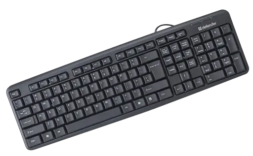 Клавіатура Defender Element HB-520 UKR Black (45529) - фото 2