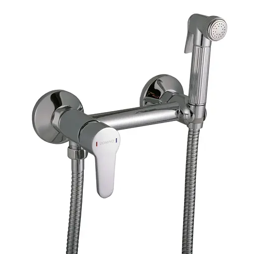 Смеситель для гигиенического душа наружного монтажа 150 мм Domino Prestige DPS-6-106MIX, Хром - фото 2