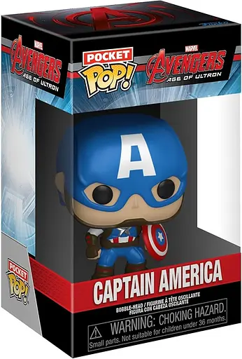 Набір Funko Pop Марвел Капітан Америка Marvel Captain America з футболкою 4 см FP M CA TS L - фото 3