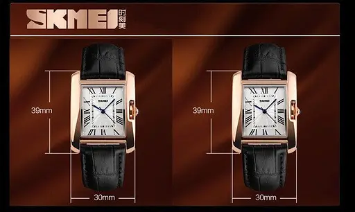 Жіночий годинник Skmei 1085 Spring (Чорний) - фото 5