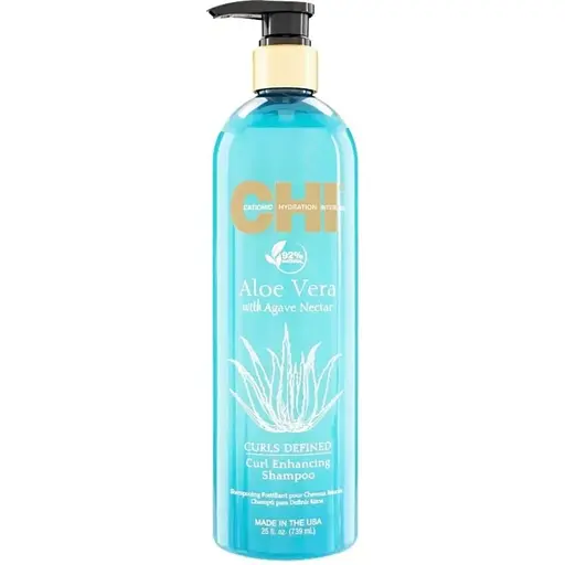 Шампунь для вьющихся волос из алоэ вера Aloe Vera CHI 340 мл