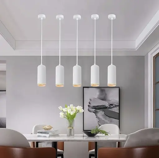 Підвісний світильник в білому корпусі Line.F ML 320 білий - фото 1