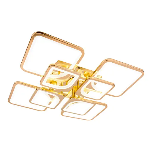 Люстра світлодіодна VALESO V K39047-4+4-TL GD з пультом - фото 10