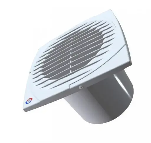 Вентилятор вытяжной бытовой Vents 100 ДЛ с сеткой от насекомых на шариковых подшипниках белый - фото 3