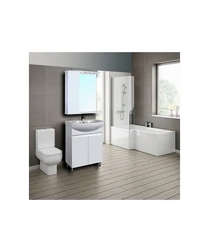 Тумба Мойдодир Фокус 50 з умивальником Solo 50 Білий - фото 7