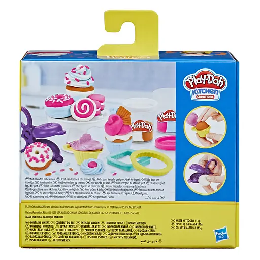 Набор для творчества Hasbro Play-Doh с массой для лепки Маленький кухонный набор Lil Sweet Playset (F3159_F3464) - фото 3