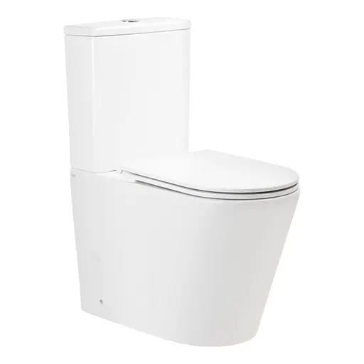 Унитаз-компакт Qtap Scorpio с сидением Soft Close QT14222125ARW, Белый - фото 1