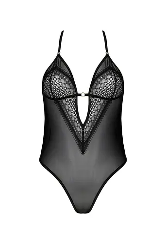 Эротическое боди Casmir Denerys Body L/XL черный - фото 3