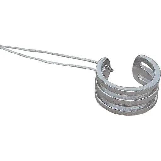 Золотая серьга-каффа на хеликс Платон. 3С364/00Б