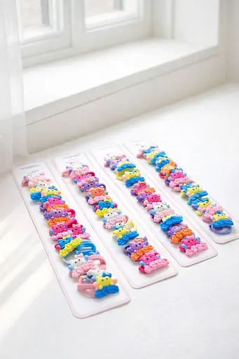 Набор детских резинок для волос 20 шт. - фото 1