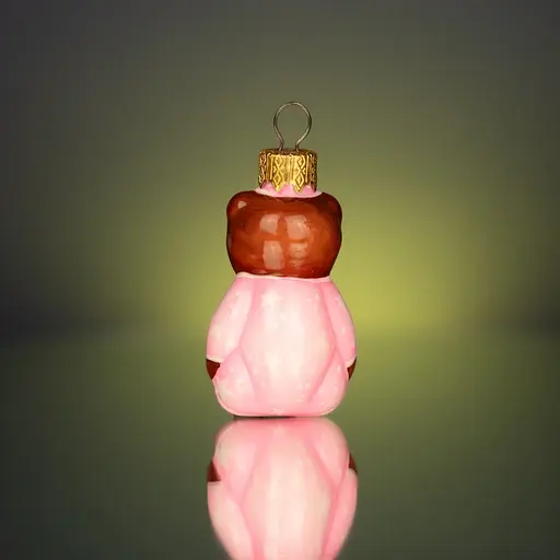 Ялинкова прикраса Різдвяні історії Донечка-ведмежатко скло (4820001154771) - фото 4