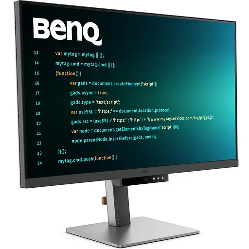 TFT 31.5" BenQ RD320U, 4K, IPS, 2хHDMI, DP, USB- C, USB-hub, HAS, Pivot, кол., сірий - фото 3