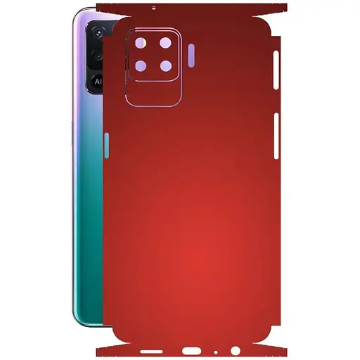 Захисна плівка StatusSKIN для Oppo F19 Pro Корпус Вініл червона матова - фото 1