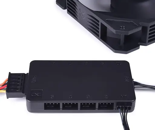 Хаб для вентиляторов Alphacool PWM ALPHACOOL CORE 10X 4-PIN (25667) - фото 4