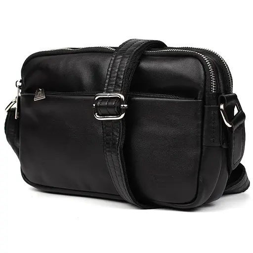 Чоловіча шкіряна сумка TARWA 28х18.5х5 см sum0025447 - фото 1