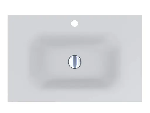 Умивальник Miraggio Jessel 700 mirasoft 0001089, Білий матовий - фото 3