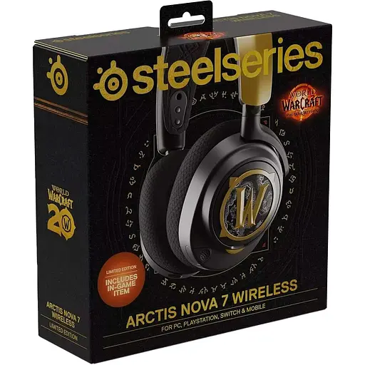 Игровые наушники SteelSeries Arctis Nova 7 Wireless World of Warcraft Edition (61558) [129037] - фото 7