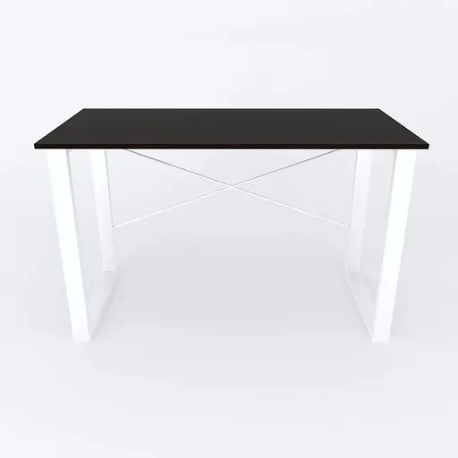 Письмовий стіл Ferrum-decor Драйв 750x1400x700 Білий метал ДСП Венге Магія 16 мм (FRD-105366) - фото 4