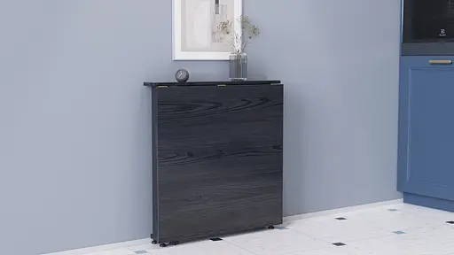 Стіл-книга трансформер Оріон 1 Ferrum-decor 750x810x730 Чорний метал ДСП Сосна Кембра 16 мм (FRD-104599) - фото 3