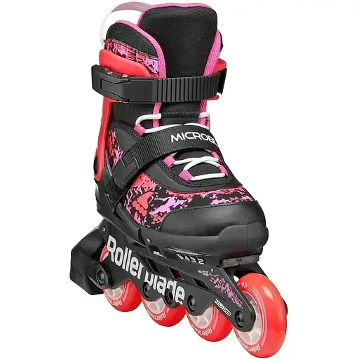 Ролики Rollerblade Microblade SL 36.5-40 Black/Pink (1012-86B0751540-ND02-36.5-40) - фото 4