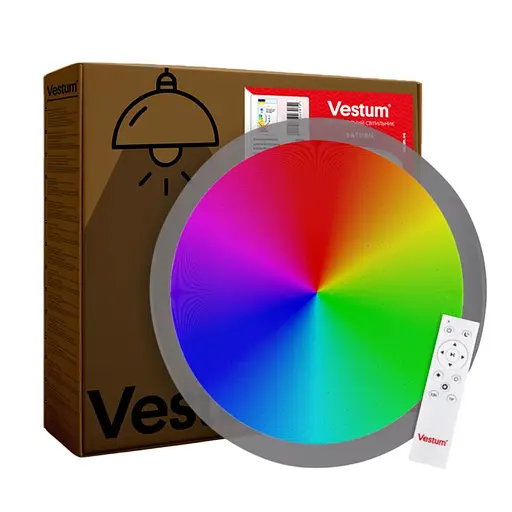 SATURN звездное небо 76W 530*65мм 3000К-6500К RGB с ДУ