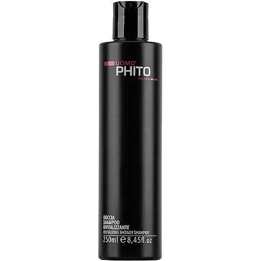 Відновлювальний шампунь для чоловіків Phito Uomo Doccia Shampoo Rivitalizzante 250 мл - фото 1