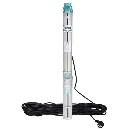 Насос глубинный центробежный многоступенчатый Pumpman 3.5КСЕМ3-12-0,75 кВт Hmax 66 м Qmax 5,4 куб.м 750 Вт (CV032265) - фото 1