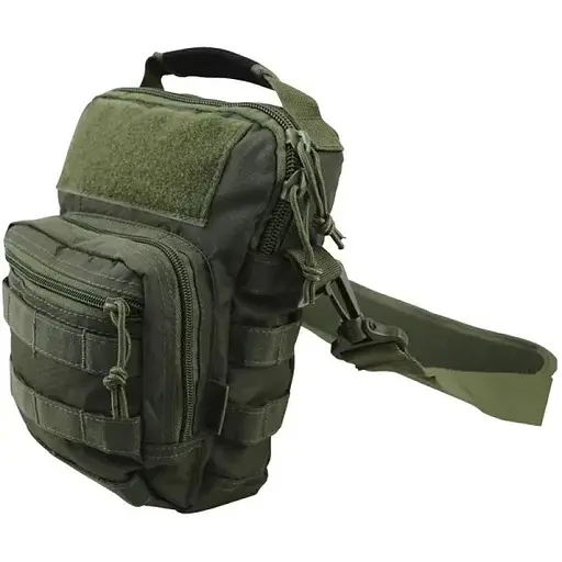 Сумка на плечо Kombat UK Hex-Stop Explorer Shoulder Bag Оливка (KB-HSESB-OLGR)