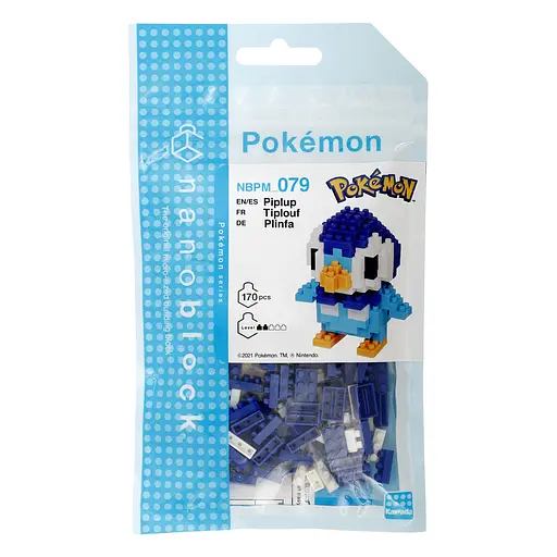 Конструктор Nanoblock Пиплап 170 элементов (124144)