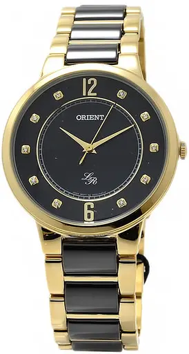 Женские наручные часы Orient FQC0J003B0 CERAMIC кварцевые с минеральным стеклом