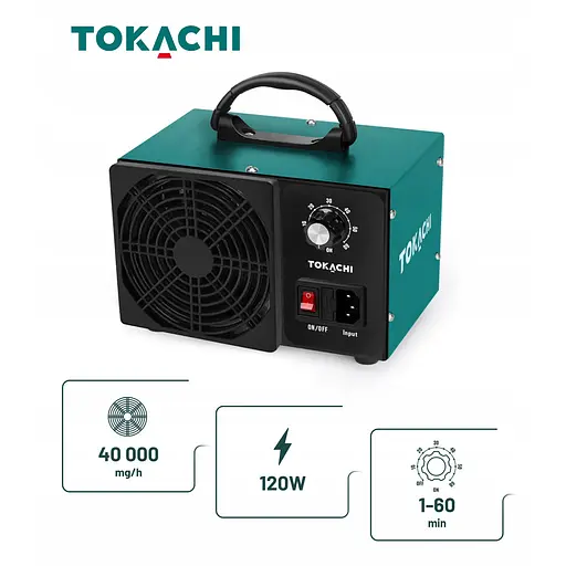 Озонатор воздуха TOKACHI PRO 40 000 Мг/час + таймер - фото 2