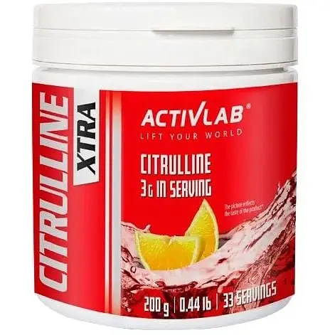 Амінокислота ActivLab Citrulline Xtra, 200 грам - Лимон