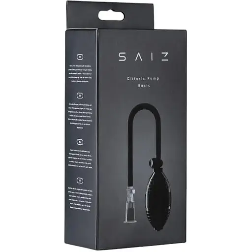 Ручна вакуумна помпа для клітора Saiz Clitoris Pump Basic - фото 2