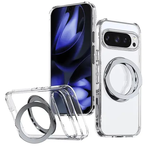 Чехол TPU+PC Aura Fold для Google Pixel 9 Pro XL / 10 Pro XL Transparent