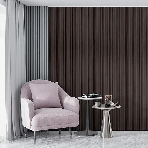 Рейка декоративна Wall Sticker WPC стінова 3000х160х23 мм Венге SW-00001537 - фото 8