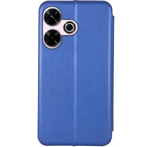 Чехол-книжка Epik кожаный Classy для Xiaomi Redmi 13 4G/Poco M6 4G Синий - фото 2