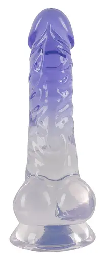 Фалоімітатор Crystal Clear 19.5 см синій - фото 3