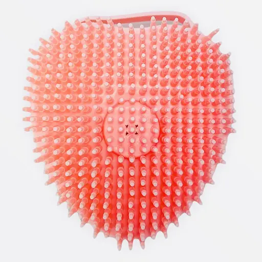 Силиконовая банная щетка с резервуаром Beauty Line (412430) - фото 7