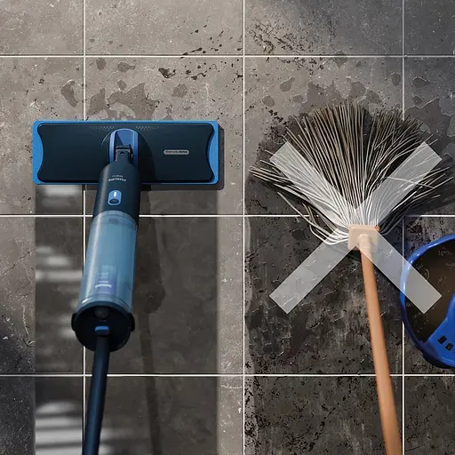 Электрическая швабра Philips беспроводная OneUp Series 3000 синий (XV3101/01) - фото 7