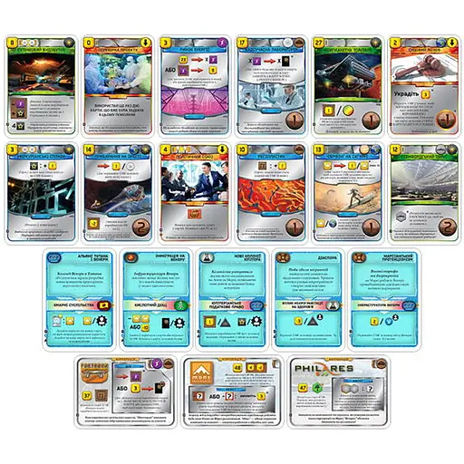 Аксесуар Kilogames Набір промо карт до доповнення Тераформування Марса Криза укр. (KG-1703P) - фото 1