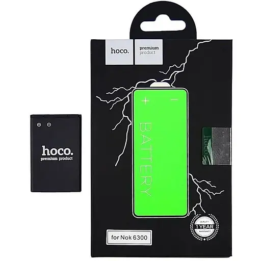 Акумулятор Hoco BL-4C для Nokia 6300/5100/6100/6260/7200/7270/7610/X2-00/C2-05