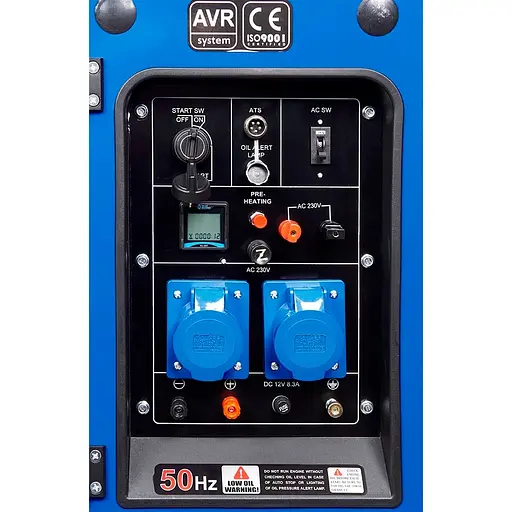 Генератор дизельний 7.5 кВт EnerSol SKD-8EBA (41-00484) - фото 6